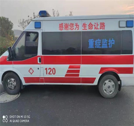 北仑救护车出租服务案例3