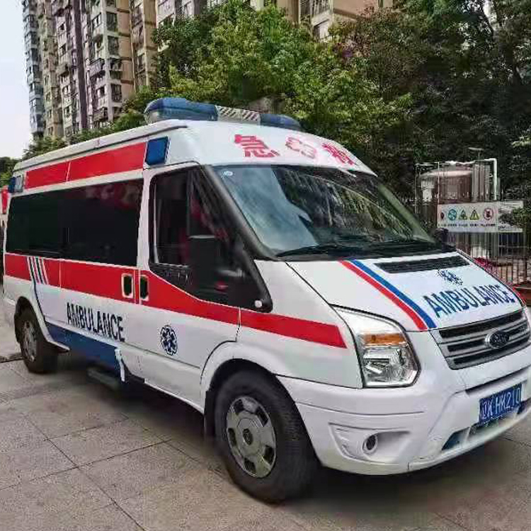 北仑长途救护车护送病人返乡